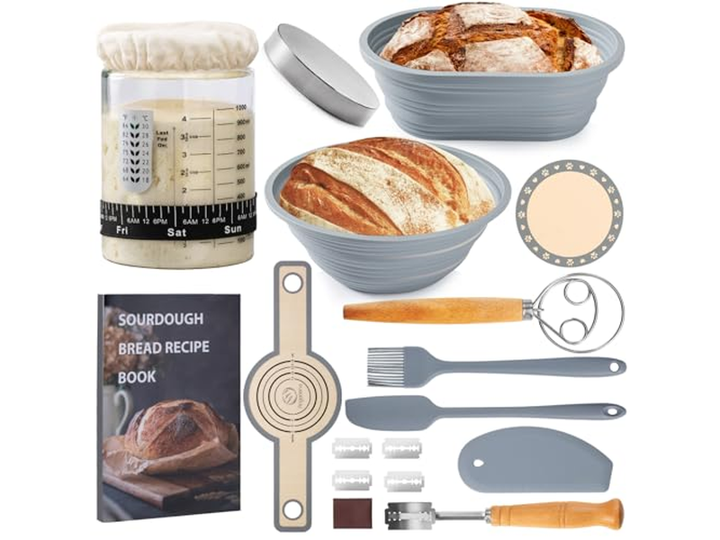 बेकर्स प्रूविंग टोकरियाँ कॉटन लिनन ब्रेड टोकरी कपड़े पैटर्न बेकिंग कारीगर