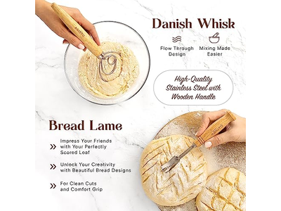 ब्रेड मिक्सिंग स्क्रैपर बेकिंग आटा टूल सेट प्लास्टिक बेकर क्लॉथ के लिए