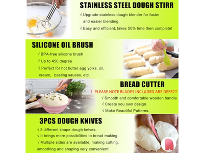 सॉरडो के लिए ब्रेड प्रूफिंग टोकरियाँ गन्ना बैनेटन टोकरी 9 इंच