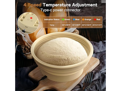 ब्रेडस्टिक टोकरी किण्वित प्रूफिंग ब्रेड बैनेटन कारीगर धोने योग्य किण्वन