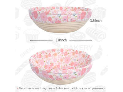 ब्रोटफॉर्म बैनेटन प्रूफिंग टोकरी हृदय आकार ब्रेड टोकरियाँ बनाने के लिए