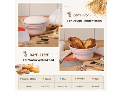 चीन निर्माता बैनेटन गोल राइज़र टोकरी प्रूफिंग क्लॉथ बेकर कौश