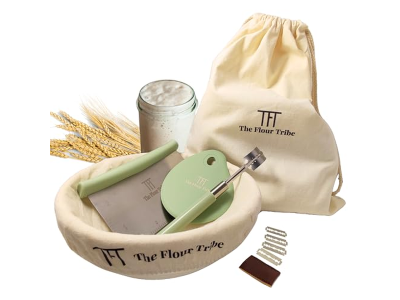 आटा और ब्रेड बागेट टोकरी गोल बैनेटन टोकरियाँ प्लास्टिक