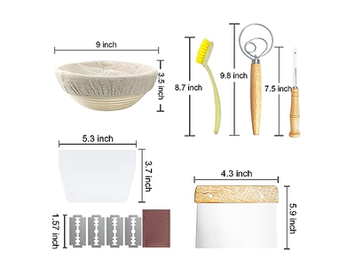 जैक के साथ बेक बैनेटन लाइनर सॉरडो बिना बैनेटन के ब्रेड बनाने के लिए