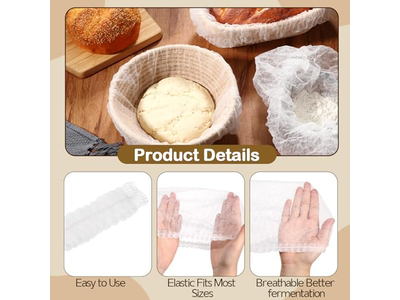 बैनेटन प्रूफिंग टोकरी बड़ी अंडाकार टोकरियाँ 9 इंच सादा बैनेटन पैकेज