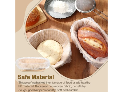 बैनेटन प्रूफिंग टोकरी बड़ी अंडाकार टोकरियाँ 9 इंच सादा बैनेटन पैकेज