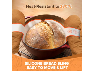 बैनेटन प्रूफिंग टोकरी बड़ी अंडाकार ब्रेड 25 सेमी 10 इंच गोल प्रीमियम किण्वन