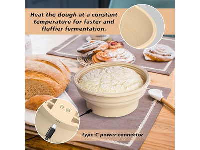 कपड़े के साथ बैनेटन प्रूफिंग टोकरी वियतनाम विलो रतन बाउल ब्रेड टोकरियाँ