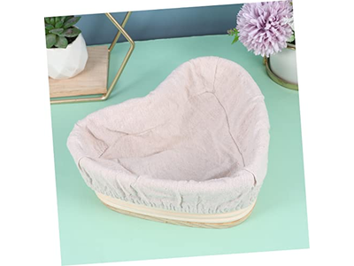 बैनेटन प्रूविंग टोकरी सेट गोल अंडाकार वियतनाम रतन प्राकृतिक