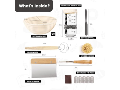 बैनेटन विकर विलो 6 इंच टोकरी प्रूफिंग बैनेटन बेनेटन बांस