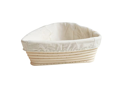 बैनेटन गोल और अंडाकार प्रूफिंग टोकरी ब्रेड ब्रश पैन स्क्रैपर कुशे बाउल