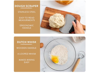 सर्विंग के लिए ब्रेड टोकरियाँ क्लॉथ ओवल रतन किण्वन टोकरी के साथ